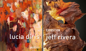 EXPOSITION DE LUCIA DIRIS / JEFF RIVERA
