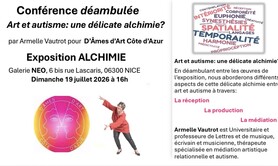 Conférence Art et Autisme: une délicate alchimie?