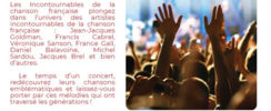 Les incontournables de la chanson française